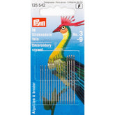 Borduurnaalden Prym nr. 3-9 125542 Hand Naalden PRM125542 4002271255420 - Fourniturenkraam.nl